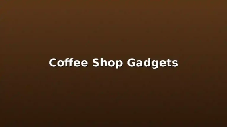 Illustration for an article about customer-oriented gadgets that improve the coffee shop experience