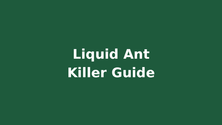 Liquid ant killer guide