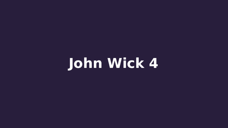 Nonton Film John Wick 4 sub indo
