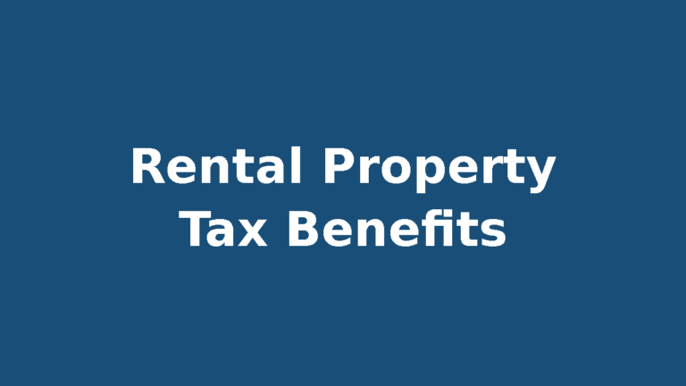 Rental property tax benefits for owners